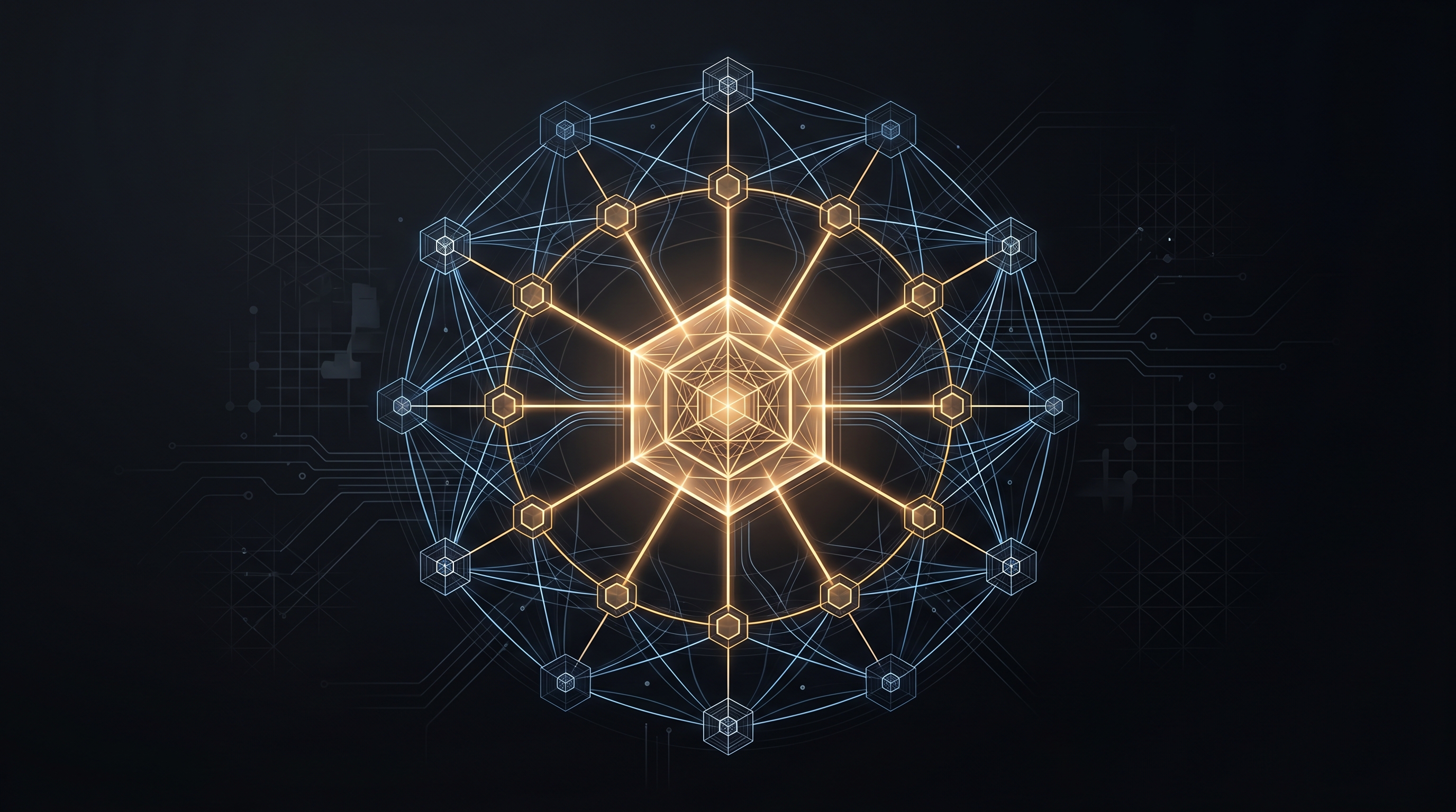 Central governance node — the clearinghouse where agent permissions are verified, authorized, and audited